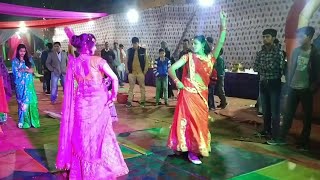 भरतपुर की इस लड़की ने शानदार डांस किया शादी में  गजबन पानी ने चली DJ Haryanvi song Kasana sangeet🔥 [upl. by Yule32]