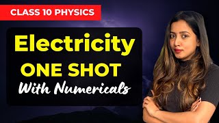 ELECTRICITY ONE SHOT  CLASS 10 PHYSICS  ELECTRICITY NUMERICALS  Shubham Pathak [upl. by Windsor]