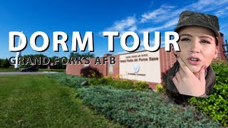 Air Force dorm tour Grand Forks ND  Elora Jean [upl. by Durwin]