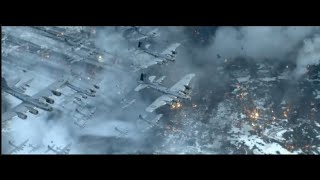 Final episode 9 Masters of the air battle footage Berlin tempelhof Bombing amp deathcamps [upl. by Ethelinda642]