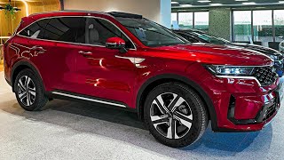 Kia Sorento 2023  interior and Exterior Details MidSize Family SUV [upl. by Siuluj]