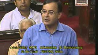 Short discussion on Disinvestment policy Shri Arun Jaitley 01082000 [upl. by Ettesus]