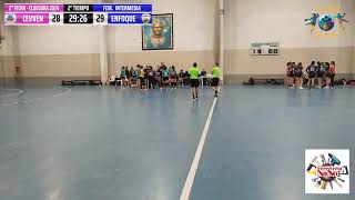 Fem Intermedia  Cevven vs Enfoque  2° Fecha Clausura 2024 [upl. by Aire]