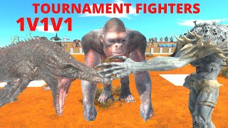 TOURNAMENT FIGTHERS  1V1V1  INFERNALS VS AQUATICS VS PRIMATES  ARBS [upl. by Nilyac]