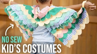 3 Easy NoSew DIY Halloween Costumes for Your Kids [upl. by Aeslehs907]