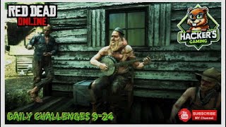 Red Dead Online Daily Challenges amp Madam Nazars Location 924  Rdr2 Online Daily Challenges [upl. by Etteniotnna]