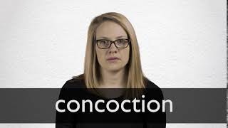 How to pronounce CONCOCTION in British English [upl. by Shandee]