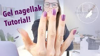 Gel nagellak tutorial  TUTORIAL [upl. by Temple386]