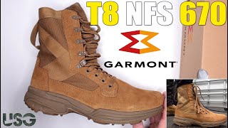 Garmont T8 NFS 670 Review IMPRESSIVE Garmont Military Boots Review [upl. by Ahsenik]