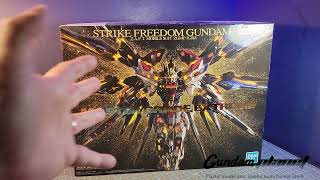 GundamCustoms MGEX 1100 Strike Freedom Gundam  Part 1 [upl. by Yolane]