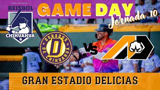 Juego 2  Dorados de Chihuahua vs Algodoneros de Delicias [upl. by Dinerman105]