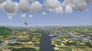 Flightgear Socata Rallye MS893 tour de terrain a LFLR Saint Rambert dAlbon JUIN 2016 [upl. by Mooney543]