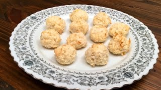 Boules à la Noix de Coco  Recette de Dessert Simple à Réaliser [upl. by Nayrda]