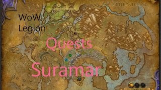 iZocke WoW Legion Quests in Suramar 024  Energieversorgung [upl. by Amandie]