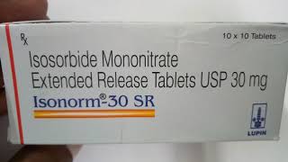 Isonorm 30 MG Tablet SR  Uses Dosage Side Effects Price in hindi [upl. by Payton]