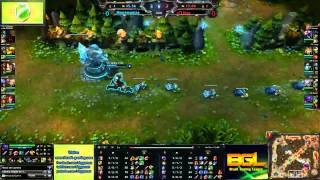 Brasil Gaming League  League of Legends  Monomaniac vs vTi Nox Jogo 1 [upl. by Emma51]