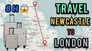 vlog 4 From Newcastle to London 🇬🇧🔥بريطانيا [upl. by Nallek]