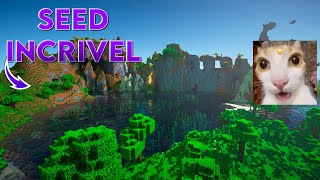 top 4 seeds Incríveis de minecraft 121 para explorar agora [upl. by Tilford]