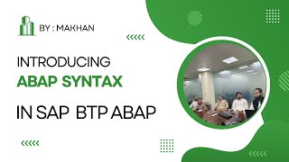 SAP ABAP BTP TRAINING CLASS 1 [upl. by Nahtnhoj640]