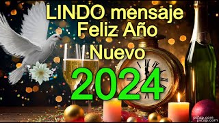 🎇FELIZ AÑO NUEVO 2024 Cuenta Regresiva🥂LINDO mensaje de Año Nuevo Happy New Year [upl. by Sualohcin]