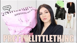 JE TESTE PRETTYLITTLETHING 😏 TRY ON HAUL SOLDES [upl. by Boonie]