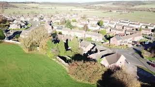 4k HD Drone footage Lower Midway Swadlincote [upl. by Darrel]