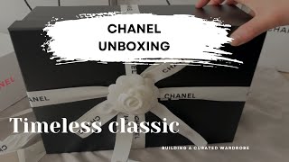 CHANEL classic fashion unboxing [upl. by Oicanata]