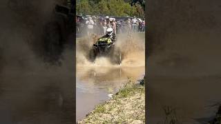 Fast Outlander skimming at HayDays canam haydays2024 outlander mud racing [upl. by Natala807]