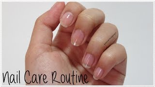 Nail Care Routine  Make Your Uneven Nails Looks Good [upl. by Dicky]