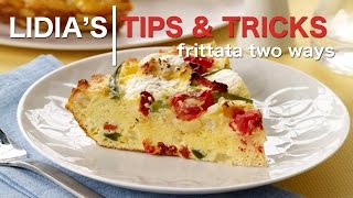 Tips Tricks amp More How to Make a Frittata in Two Ways [upl. by Sclater]