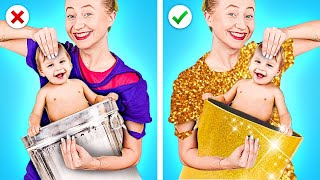 3 Nannies Hired For Babysitting Rich VS Poor VS Giga Rich Babysitter Funny Parenting Situations [upl. by Arymahs]