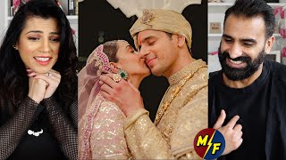 Kiara Advani amp Sidharth Malhotras Wedding  Ranjha  Reaction [upl. by Yremogtnom737]