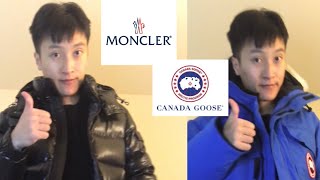 冬天选择moncler蒙口 还是Canada Goose 加拿大鹅？！我选择它带着它一起去北极看极光！～ [upl. by Acinoreb675]