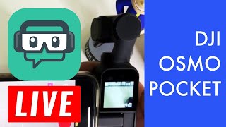 How to Use DJI Osmo Pocket as a Live Stream Camera [upl. by Erick]