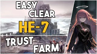 HE7  Trust Farm Easy Strategy 【Arknights】 [upl. by Cathrine]