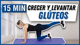 LEVATA Y AUMENTA TUS GLÚTEOS CON ESTA RUTINA EN EL SUELO  SIN EQUIPAMIENTO  15 MIN  NatyGlossGym [upl. by Hgielah]