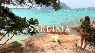 Sardinia  Beach Porto Istana  Beautiful beach with Turquoise Water  Olbia [upl. by Riatsila58]