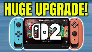 HUGE Nintendo Switch 2 UPGRADE Discovered [upl. by Eerb]