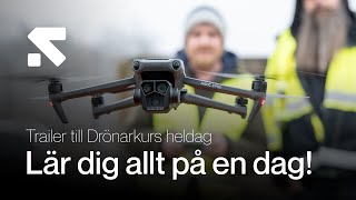 Heldagskursen Kom igång med drönare i din verksamhet [upl. by Cired]