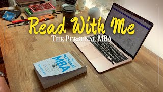 Read With Me 1H20  The personal MBA  Rain Sounds  No Music  Part 5 [upl. by Glennis]