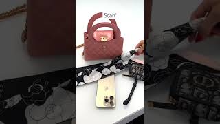 What Fits Inside the 23K Chanel Kelly Shopper Bag [upl. by Mallory]