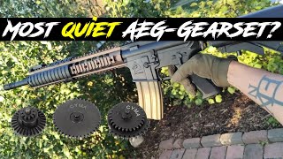 The most quiet GEARS for Airsoft AEGs  Tech Tipps  Before and after comparison [upl. by Petula]