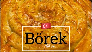 BÖREK Turco Ricetta con pasta fillo e carne  Turkish BOREK Recipe with meat stuffed phyllo dough [upl. by Engedi]