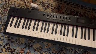 Roland RD 88 Professional Stage Piano Review Surprisingly lightweight for how big it is [upl. by Press680]