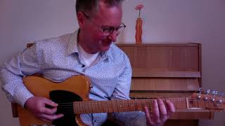 Johnny and Mary by Robert Palmer  Guitar Tutorial  Dommenget Esquire [upl. by Nyleuqcaj]