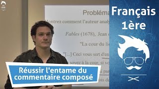 Bac français  réussir lentame du commentaire composé [upl. by Alleuqahs685]