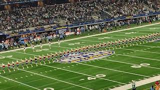 Kilgore Rangerettes perform pregame Cotton Bowl 2023 field view [upl. by Layton]