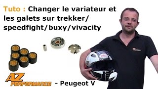 Tuto Changer le variateur etou les galets de son Speedfight 12  Trekker  Buxy [upl. by Naux886]