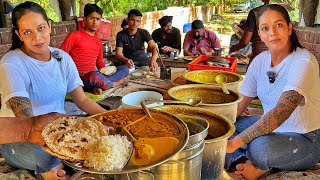 Punjabs Champ Sportswoman runs Roadside Dhaba 🙏🏻 60 Rs UNLIMITED Indian Street Food Vlog [upl. by Barger]