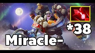 Dota2 Miracle Pro Timbersaw BloodStone 38 Stack [upl. by Eiramannod]